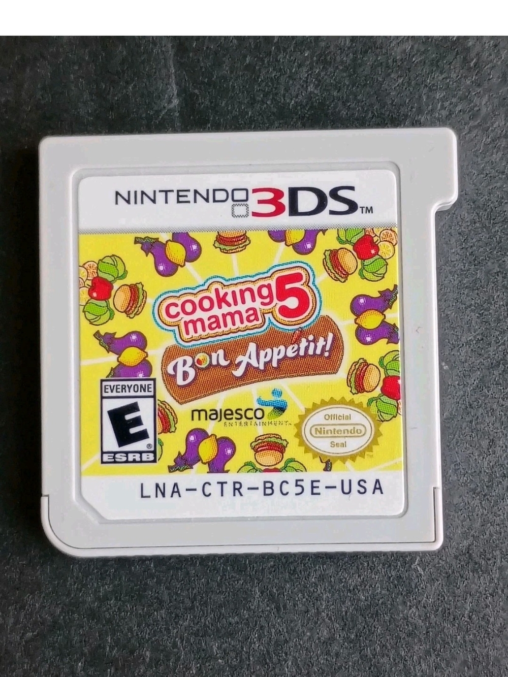 Cooking Mama 5: Bon Appetit (Nintendo 3DS, 2014) Tested Game Cart Only